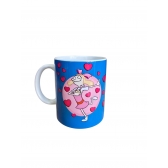 Caneca Reta Helga e Arnold Azul