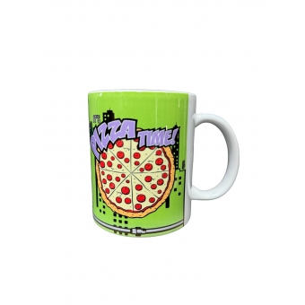 Caneca Reta Tartarugas Ninjas Clássicas Raphael